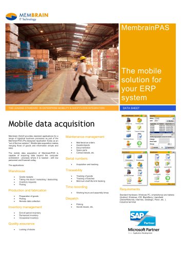 Mobile data acquisition