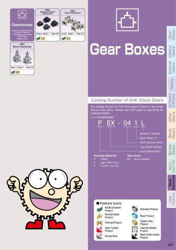 KHK Gearbox Catalogue