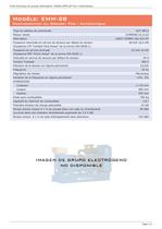 Modèle: EMM-28, Configuration du Groupe: Fixe / Automatique