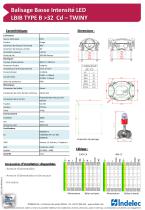 Balisage Basse Intensité LED LBIB TYPE B 32 Cd – TWINY - 2