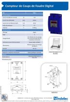 Compteur de Coups de Foudre Digital - 1