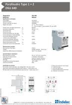 Parafoudre Type 1 + 2 – DSU 440 - 1