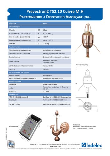 Prevectron2 TS2.10 Cuivre M.H