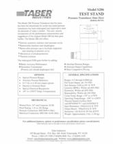 Taber Ground Support Transducers Model S206