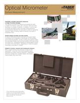 TABER Optical Micrometer