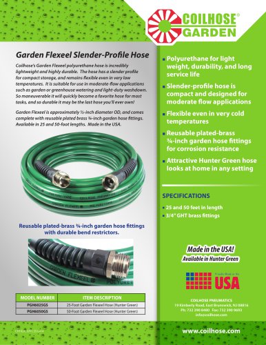 Garden Flexeel Slender-Profile Hose