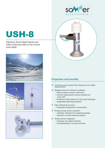 Snow Depth Sensor USH-8