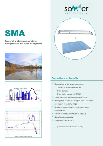 Snow Melt Analyser SMA