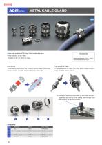 AGM series - IP68 METAL CABLE GLAND