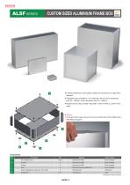 ALSF series - CUSTOM SIZED ALUMINIUM FRAME BOX