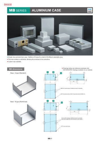 Aluminium Case - MB series