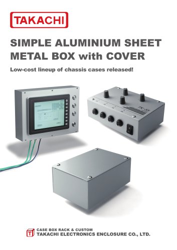 ALUMINIUM PROJECT BOX - T series