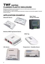 Flanged Plastic Enclosure - TWF series