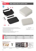 PFE series - EMC SHIELDED PLASTIC BOX