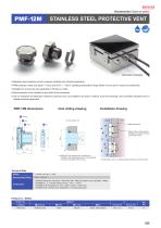 PMF-12M - STAINLESS STEEL PROTECTIVE VENT