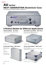 AU series - ALUMINUM ENCLOSURE
