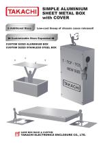 TCF series - CUSTOM SIZED ALUMINIUM BOX