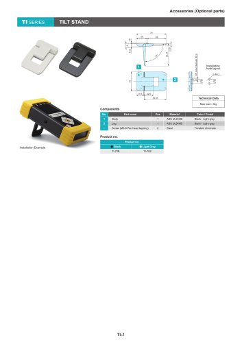 Tilt Stand - TI series