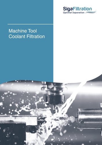 Machine Tool Coolant Filtration