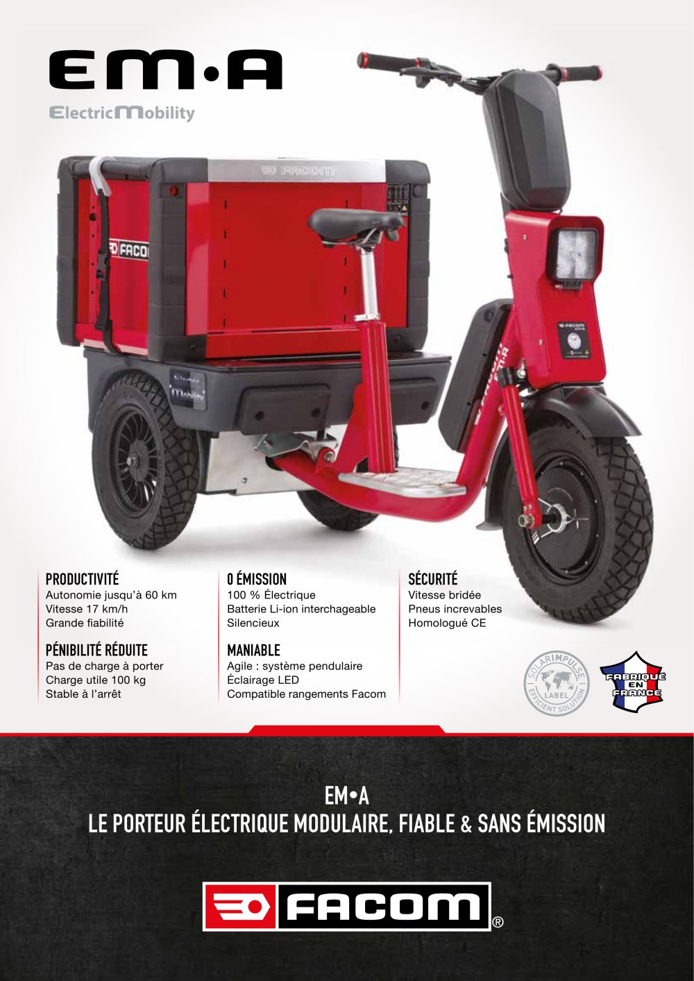 Facom electric mobility - COBRANE DESIGN
