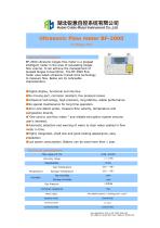 Ruiyi Ultrasonic Flow meter BF-2000