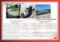 Pompes solaires PS pour piscines - 2