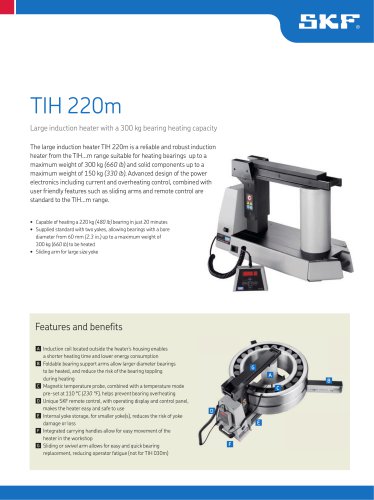 Large induction heater TIH 220m