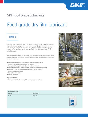 SKF Dry Film Lubricant LDTS 1