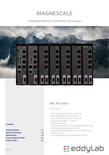 MG-40 series Multi point measuring device - Magnescale ®