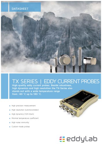 TX Series - EDDY CURRENT PROBES