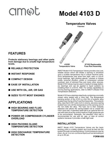 4103D Temperature Detector