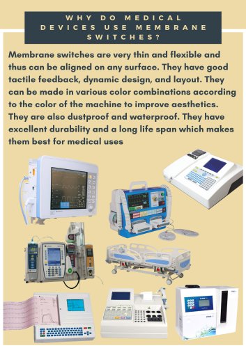 Membrane Keypad for Medical Devices