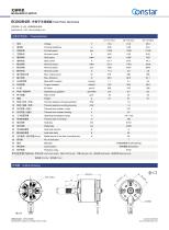 Constar 2828 Outer Rotor Brushless DC Motor BO2828N2B