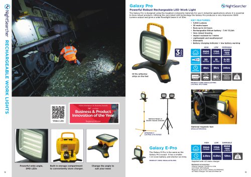 RECHARGEABLE LI-ION WORKLIGHT