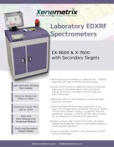 Laboratory EDXRF Spectrometers