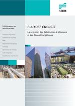 FLUXUS ®  Série BTU Débitmètre à ultrasons non-intrusif  pour mesure énergétique - 1