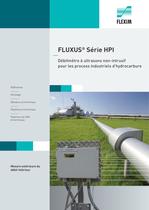 FLUXUS ®  Série HPI Débitmètre à ultrasons non-intrusif  pour les process industriels d'hydrocarbure - 1