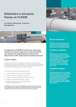 FLUXUS ®  Série HPI Débitmètre à ultrasons non-intrusif  pour les process industriels d'hydrocarbure - 2