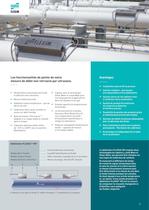 FLUXUS ®  Série HPI Débitmètre à ultrasons non-intrusif  pour les process industriels d'hydrocarbure - 3