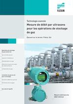 Mesure de débit par ultrasons pour les opérations de stockage de gaz - 1