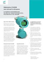 Mesures de débit non-intrusive  pour liquides et gaz dans  les industries d'exploration,  de production et de raffinage - 5