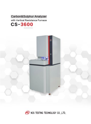 CS3600 Carbon Sulfur Analyzer