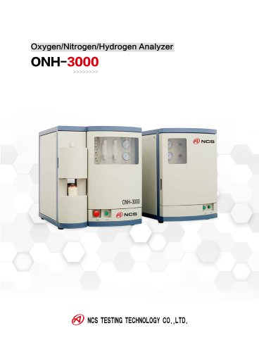 ONH-3000 Oxygen,Nitrogen,Hydrogen Analyzer