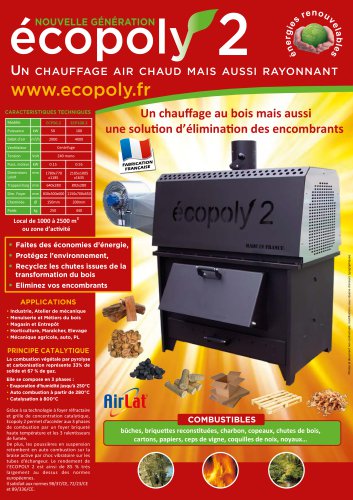 Brochure générateur au bois ECOPOLY 2