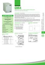 GM64 - REMOVABLE BACK PANEL LIQUID LEVEL CONTROL