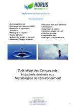 Traitement de l'eau et de l'air