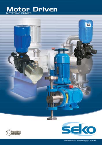  Motor driven metering pumps