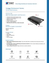 YONGU-19INCH 1U Equipped Enclosure -C25