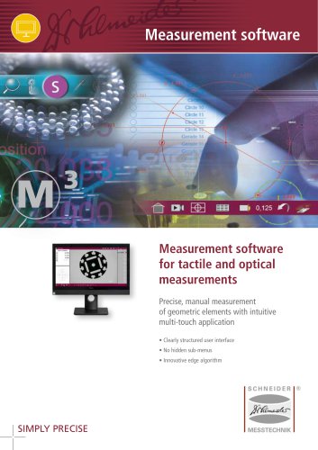 M3 - Measurement software