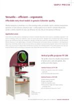 PV 300 / PV 360 - Projecteur de profil vertical - 3